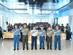 DANLANTAMAL I TERIMA KUNJUNGAN DANSESKO TNI BESERTA PASIS DIKREG SESKO TNI ANGKATAN LII TAHUN 2024