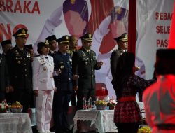 Komandan Lanal Bandung Hadiri Pengukuhan Paskibraka Kota Bandung