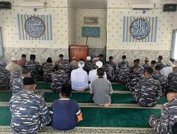 Lanal Dabo Singkep Gelar Doa Bersama Jelang Peringatan HUT Ke-79 RI Tahun 2024