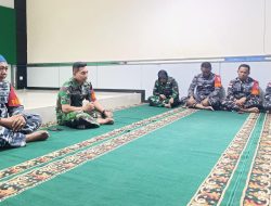 Prajurit Lanal Tarempa Sambut Hari Kemerdekaan RI Ke-79 Dengan Doa Bersam