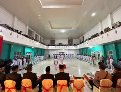 DANLANAL SIMEULUE KUKUHKAN 70 ANGGOTA PASKIBRAKA TINGKAT KABUPATEN SIMEULUE