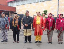 Upacara Peringatan HUT Republik Indonesia Ke-79 dan Pemberian Penghargaan Satyalancana Karya Satya di Lembaga Pemasyarakatan Kelas I Tangerang