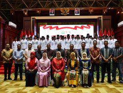 Danlanal Sabang Hadiri Jamuan Makan Malam Pejabat Gubernur Aceh Bersama Paskibraka Tahun 2024