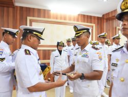 DANSATROL LANTAMAL I PIMPIN SERTIJAB KOMANDAN KRI TORANI- 860