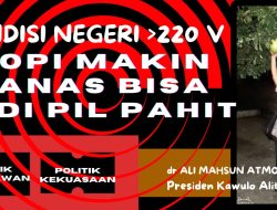 Kondisi Negeri 220 Volt Kopi Makin Panas Bisa Jadi Pil Pahit Isi Perut Rakyat