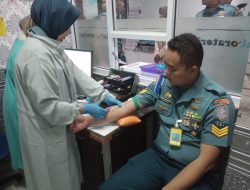 Deteksi Dini dan Cek Kondisi Kesehatan, Prajurit Satlinlamil 3 Laksanakan Urikes Rutin