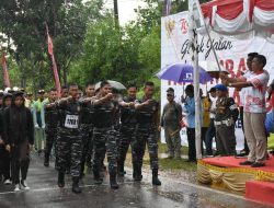 PRAJURIT LANAL BINTAN TURUT SERTA GERAK JALAN TRI LOMBA JUANG