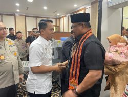 Danlanal Sabang Ikut Hadiri Penyambutan dan Peusijuek Pj. Gubernur Provinsi Aceh