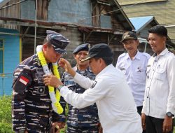 KUNJUNGI NEGERI SERIBU KUBAH, KOMANDAN LANAL DUMAI LAKSANAKAN COURTESY CALL KE BUPATI ROKAN HILIR