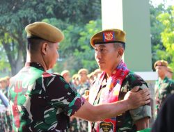 Resimen Arhanud 1/Falatehan Gelar Tradisi Penerimaan Warga Baru
