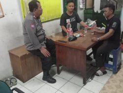 Bhabinkamtibmas Kelurahan Harapan Mulia Melaksanakan Kegiatan Sambang Dan Patroli Dialogis