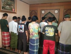 Belasan remaja yang tertangkap Polisi dilakukan pembinaan rohani dan mental