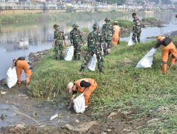 Dandim 0501/Jakpus: 2.500 Orang Olah Raga Bersih-Bersih Ciptakan Ciliwung Bening