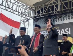 Deklarasi FBR di Permata Hijau, Kebayoran Lama, Mendukung Pramono Anung Rano Karno di Pilgub Jakarta.