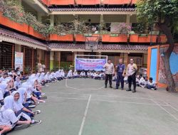 Stop Dan Deklarasi Anti Tawuran, Polsek Johar Baru Gelar Penyuluhan di Sekolah