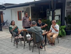 Bhabinkamtibmas Kelurahan Harapan Mulia Melaksanakan Kegiatan Patroli dan Sambang Dialogis
