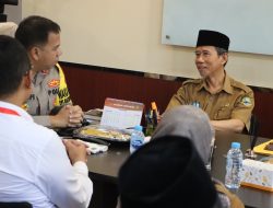 Wakapolres Metro Bekasi Pimpin Rapat Koordinasi Pembinaan Pelajar