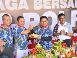 Perkokoh Sinergitas, Kodam Jaya Dan Polda Metro Jaya Gelar Olahraga Bersama