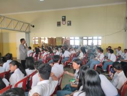 Pencegahan Dan Edukasi, Kanit Binmas Polsek Senen Hadiri Deklarasi Anti Tawuran Pelajar SMA Santo Fransiskus