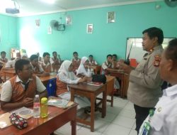 Penyuluhan dan Pembinaan Sejak Dini Kanit Binmas Polsek Johar Baru Hadiri Deklarasi Anti Tawuran Pelajar MTs Negeri 09 Jakarta