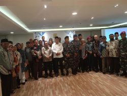 Danlanal Bintan Sebagai Narasumber Pada Sosialisasi Dalam Mendukung dan Mensukseskan Pilkada 2024