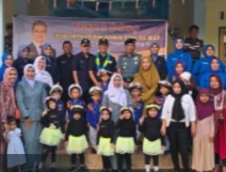 Danlanal Bintan Terima Kunjungan Kerja Ketua Yayasan Hang Tuah di TK Hang Tuah 2 Tanjungpinang