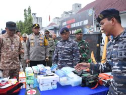 Lanal TBA Laksanakan Apel Gelar Pasukan Siaga Kontijensi Bencana