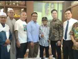 Inilah entry point yang disampaikan Ridwan Kamil dan David Rahardja di depan pendukung setia nya (R1DO)