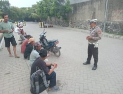 Unit Lantas berikan imbauan Kamseltibcarlantas dan Pilkada Damai serta cegah tawuran