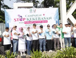 Dandim 0507/ Bekasi Hadiri Campaign Stop Kekerasan Pada Anak Dan Perempuan Di Kota Bekasi