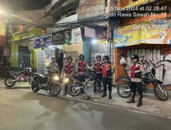 Patroli Bermotor Polsek Johar Baru Mengantisipasi Aksi Tawuran dan Kejahatan Jalanan Pagi Hari