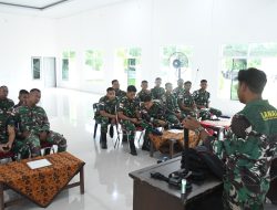 Penyegaran Prajurit Lanal TBA Pengenalan Alat Selam