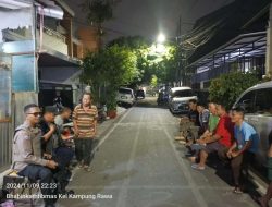 Patroli Bersama Tokoh Masyarakat, Bhabinkamtibmas Kampung Rawa Ciptakan Pilkada Aman dan Damai