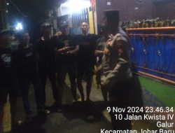 Patroli Pemukiman Dini Hari Kapolsubsektor Galur Cegah Tawuran dan Bubarkan Anak-anak Remaja