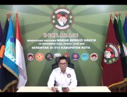 Dukung Program Presiden Prabowo Subianto Tepat Sasaran, Barisan Relawan Nusantara Raya Akan Lakukan Pengawalan Program Makan Bergizi Gratis