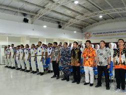 Komandan Lanal Bandung Berikan Kuliah Umum Wawasan Kebangsaan Kepada Taruna dan Taruni Poltek KP Pangandaran