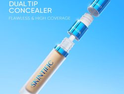 SKINTIFIC Perkenalkan Cover 1 Serum Concealer: Rahasia Tampilan Flawless yang Alami dan Tahan Lama untuk Kulit Indonesia
