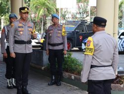 Polres Pelabuhan Tj Priok Gelar Apel Pergeseran Pasukan untuk Pengamanan TPS Pilkada 2024