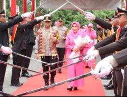 Kunjungan Pertama Kapolda sumatera Selatan Ke Polres Prabumulih.05 November 2024