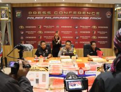 Dukung Program Asta Cita Presiden, Polres Pelabuhan Tanjung Priok Tangkap Tersangka Narkoba