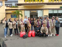 AJB mengadakan Kegiatan Jum,at berkah di polres Jakarta Utara