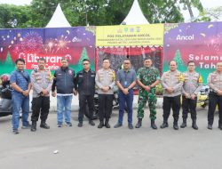 Kapolres Metro Jakarta Utara Tinjau Posyan Ancol Untuk Pastikan Keamanan Dan Kenyamanan Pengunjung