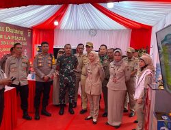 Kunjungan Kapolsek Kelapa Gading Ke Pospam La Piazza, Kelapa Gading