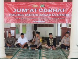 Jumat Curhat Kapolres Metro Jakarta Utara Di Masjid Al – Alam Marunda Cilincing