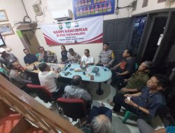 Kapolsek Koja Gelar Ngopi Kamtibmas di RW 05 Rawabadak Selatan