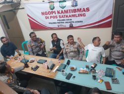Kapolsek Koja Gelar Ngopi Kamtibmas di RW 05 Rawabadak Selatan