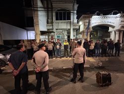 Apel KRYD Polsek Koja Patroli Malam Untuk Wilayah Yang Aman dan Kondusif