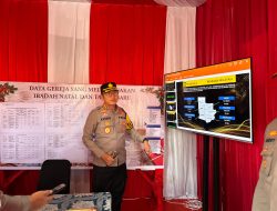 Kunjungan Kapolres Metro Jakarta Utara Kombes Pol H. Ahmad Fuady di Pos PAM Simpang Lima Semper