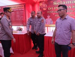 Kapolres Metro Jakarta Utara Tinjau Pos PAM Lapiazza Kelapa Gading: Pastikan Kesiapan Pengamanan Operasi Lilin Jaya 2024