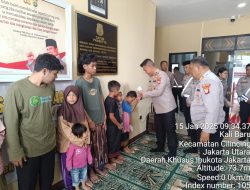 Kapolsek Kawasan Kali Baru, Peduli Anak Yatim Piatu